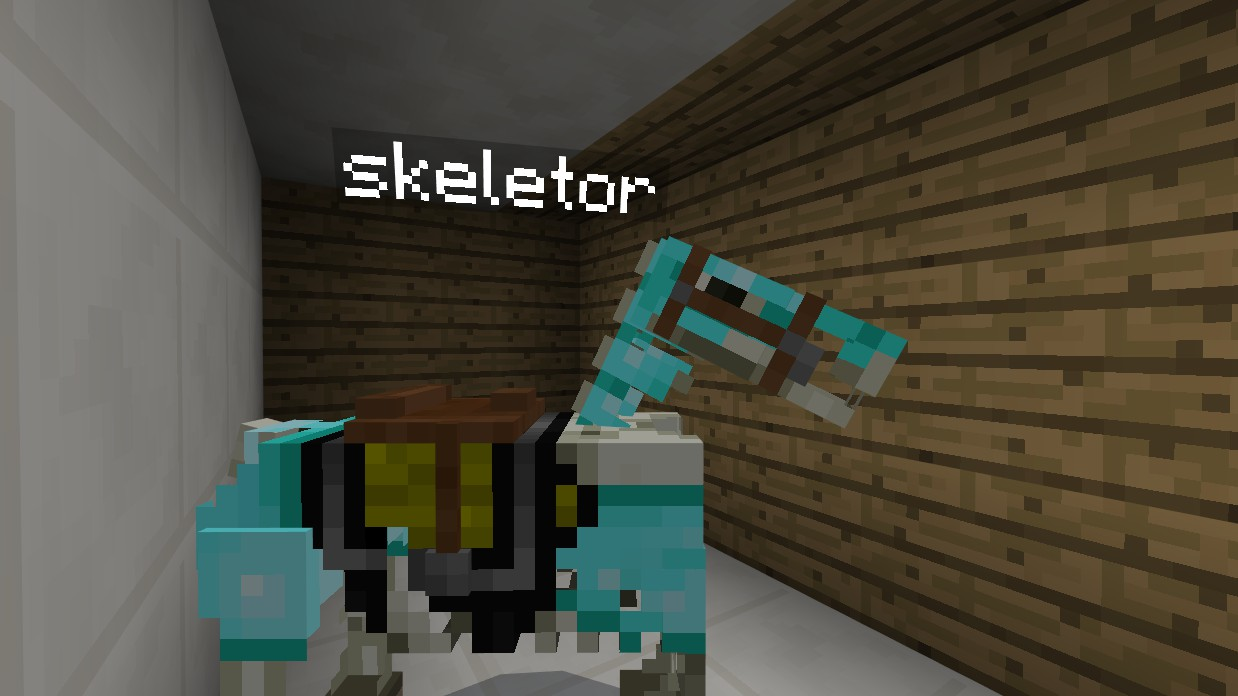 tameable skeleton and zombie horse addon for minecraft bedrock edition