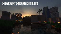 Minecraft Modern City - 1.21.4 Minecraft Map & Project