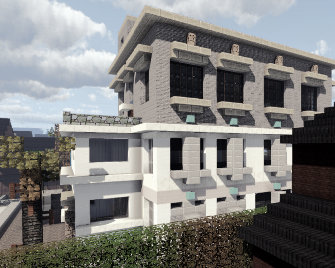 Hosono Shoji Building, Gobanmachi, Toyama, Japan Minecraft Map