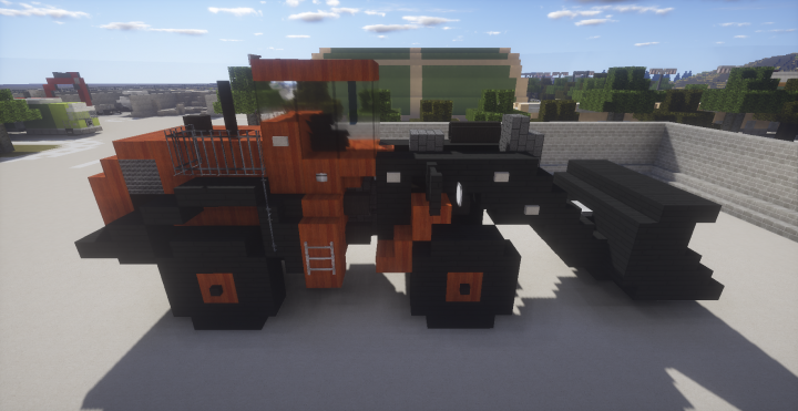 Doosan DL 550 Wheel Loader Minecraft Map