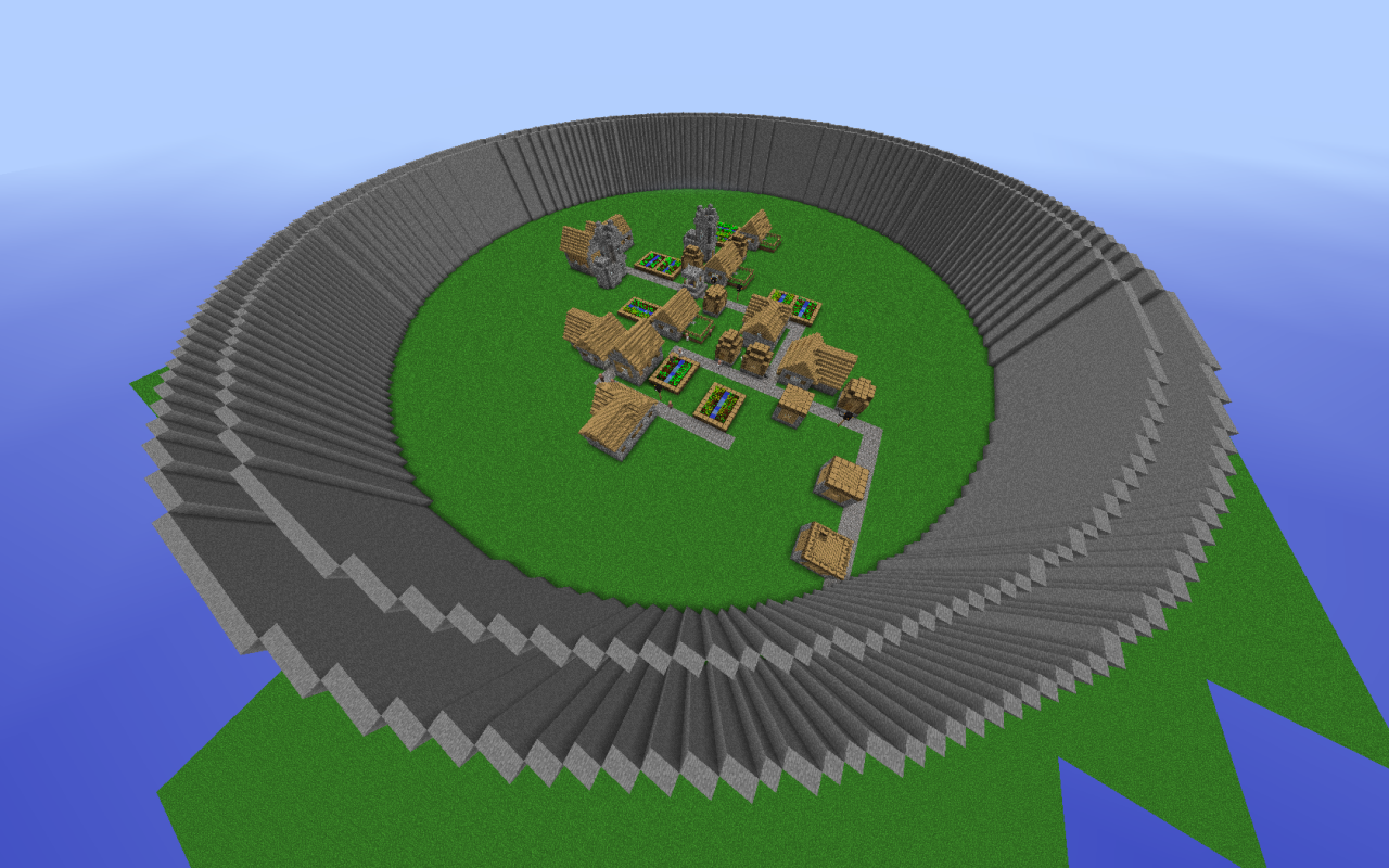 Spawn Villagers Minecraft Map