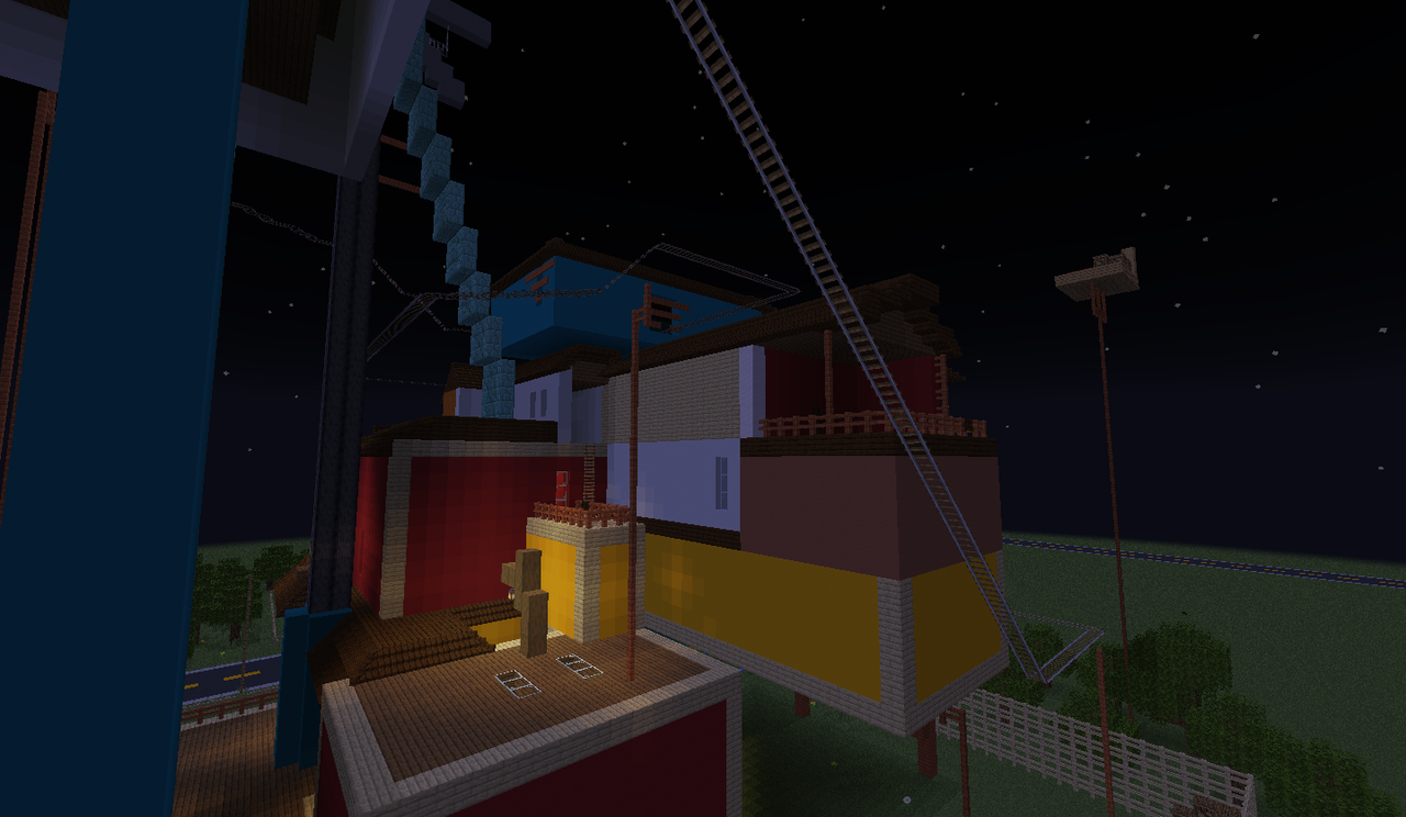 Hello Neighbor Alpha 3 (1.20.1 Modded) (UPDATE 2.0) Minecraft Map