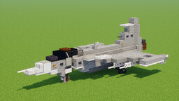 Swedish JAS 39 Gripen Fighter Jet Minecraft Map & Project
