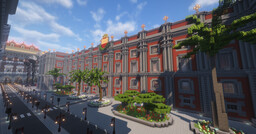 Royal baroque Capodimonte Palace Minecraft Map & Project