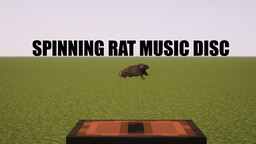 SPINNING RAT MUSIC DISC Minecraft Texture Pack