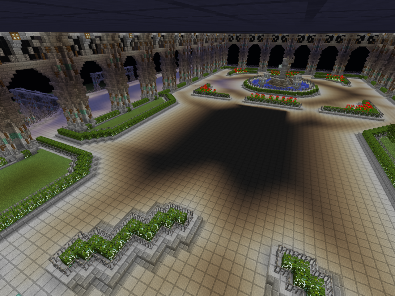 Spawn Builds Minecraft Map