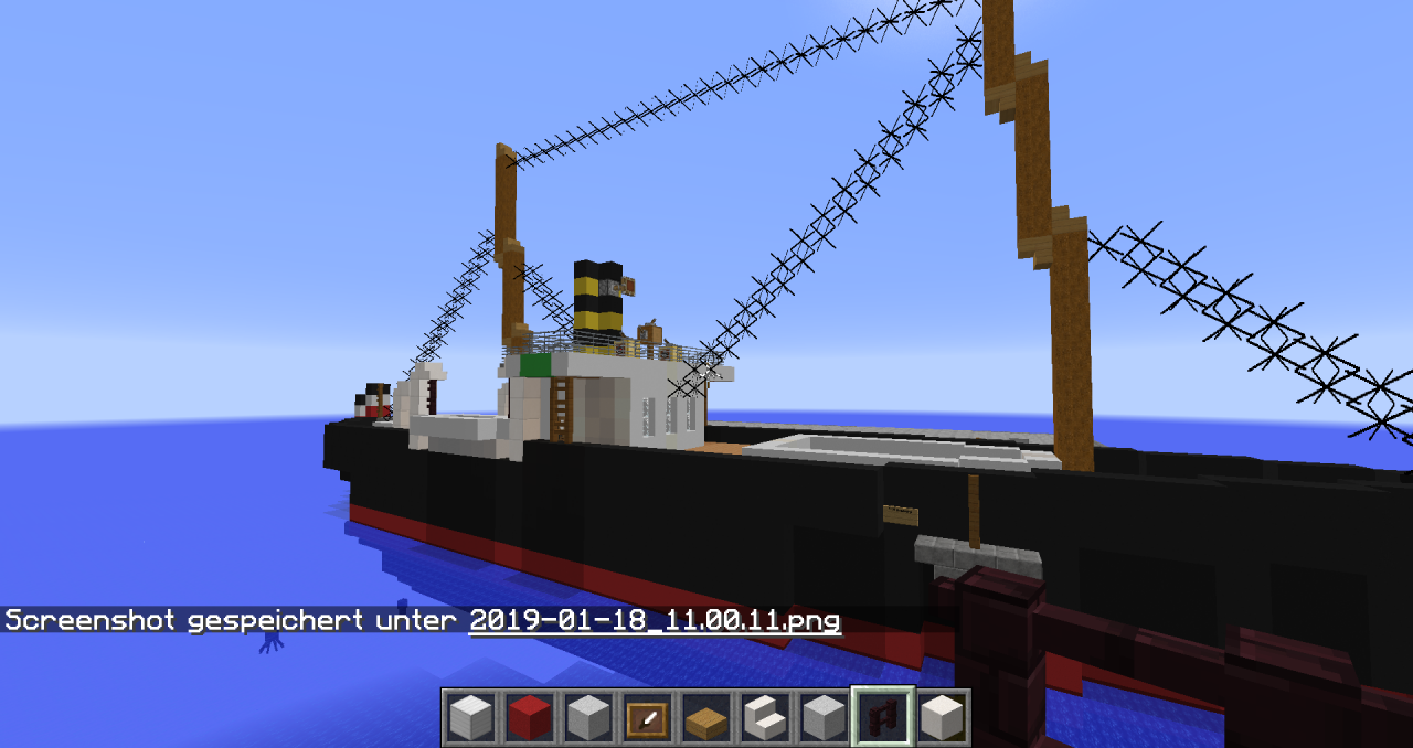 RMS Hamburg Minecraft Map