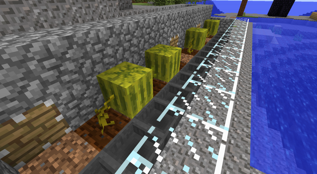 Automatic Watermelon Farm Minecraft Map