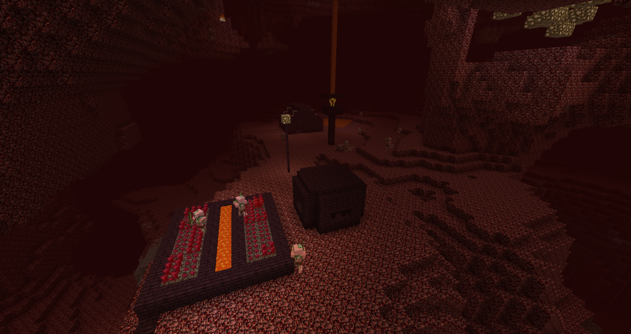 Nether Village Minecraft Map