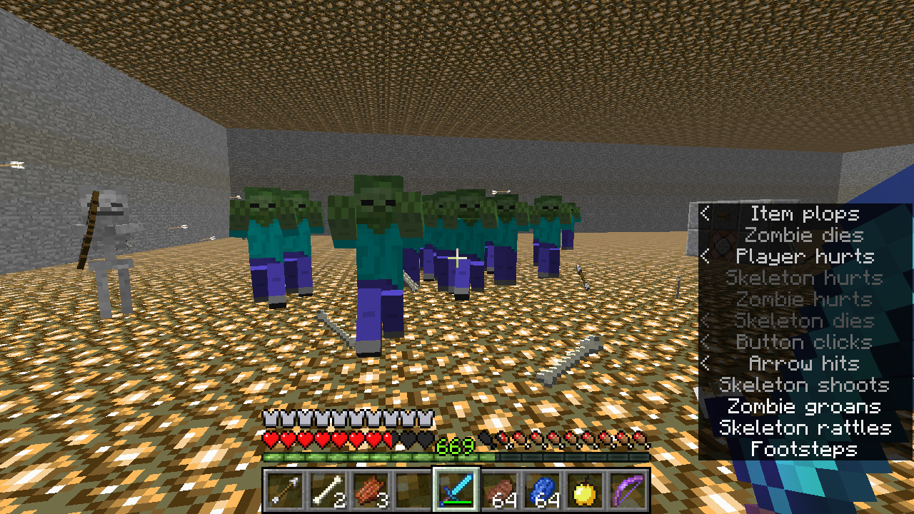 Fight Zombies and Skeletons Minecraft Map