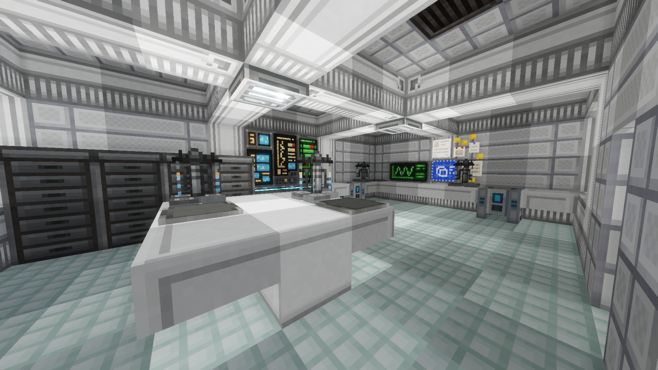 Science outpost K8-11 Minecraft Map