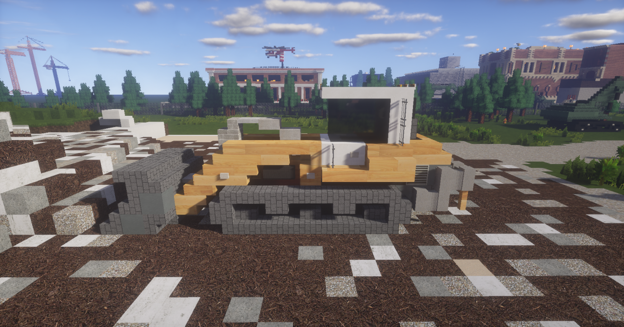 LIEBHERR LR636 (Track-Loader) V1 Minecraft Map