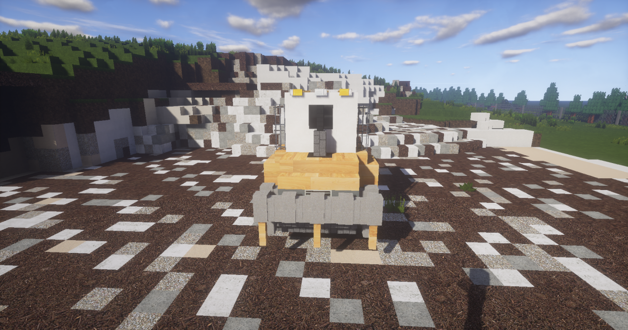LIEBHERR LR636 (Track-Loader) V1 Minecraft Map