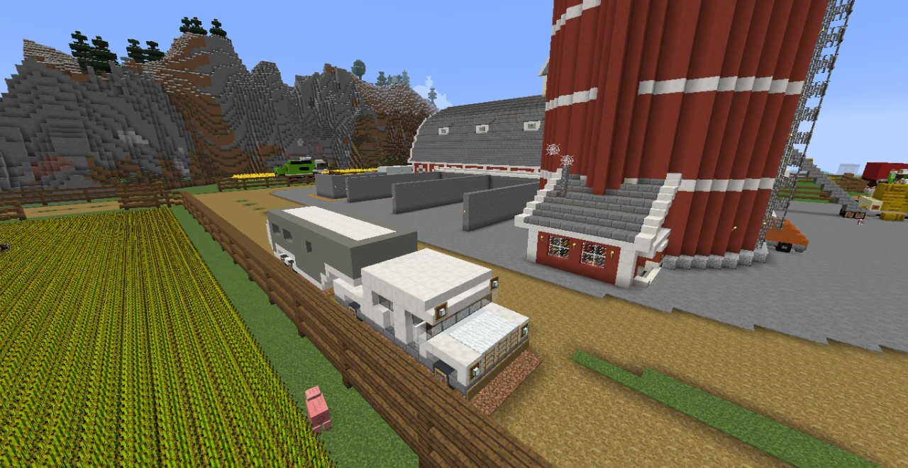 Horse Trailer Minecraft Map
