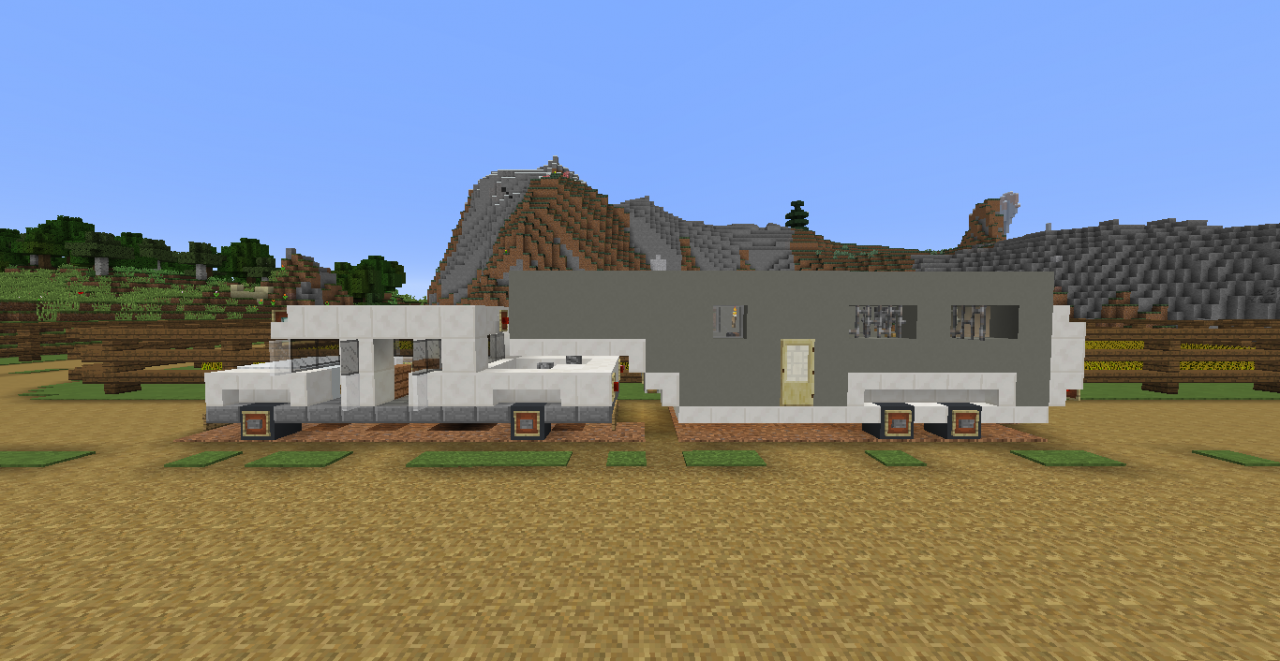 Horse Trailer Minecraft Map