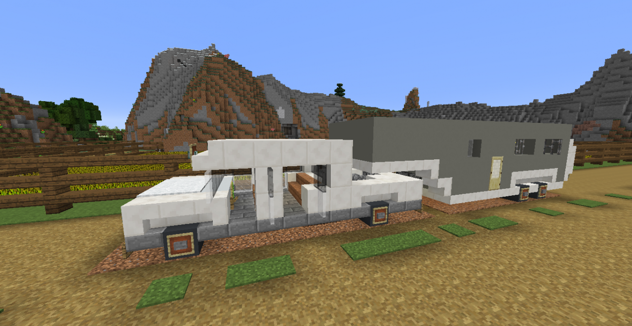 Horse Trailer Minecraft Map