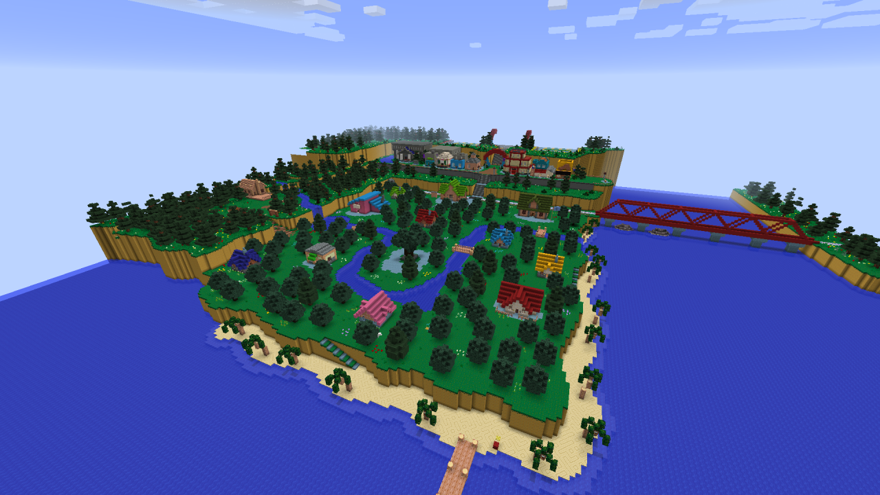 Animal Crossing Server Project Minecraft Map