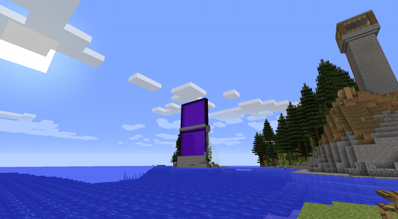 Nether Portal Farm Minecraft Map