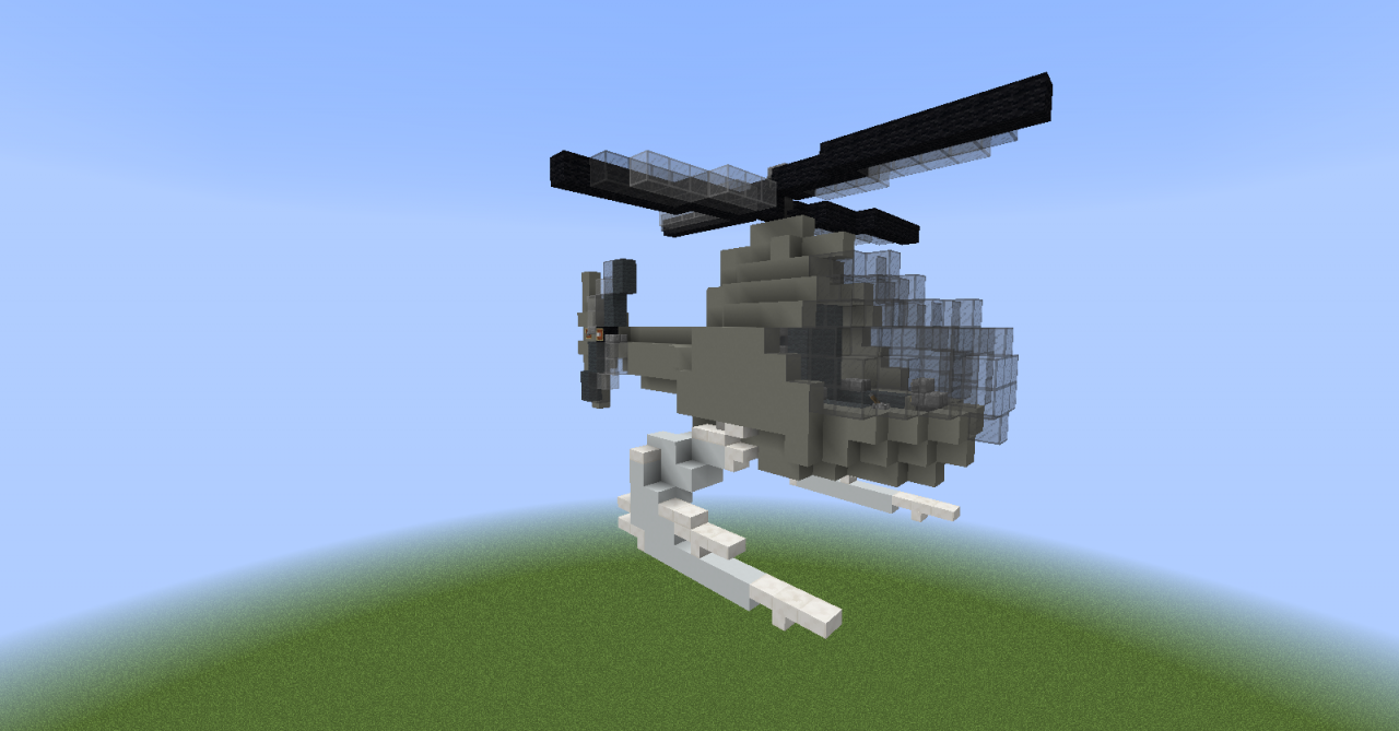 Aircraft contest Helicopters WIP Minecraft Map