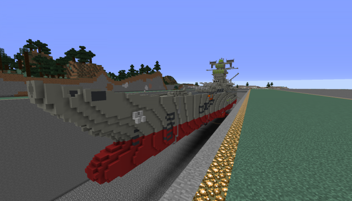 Space Battleship Yamato Yamato Minecraft Map