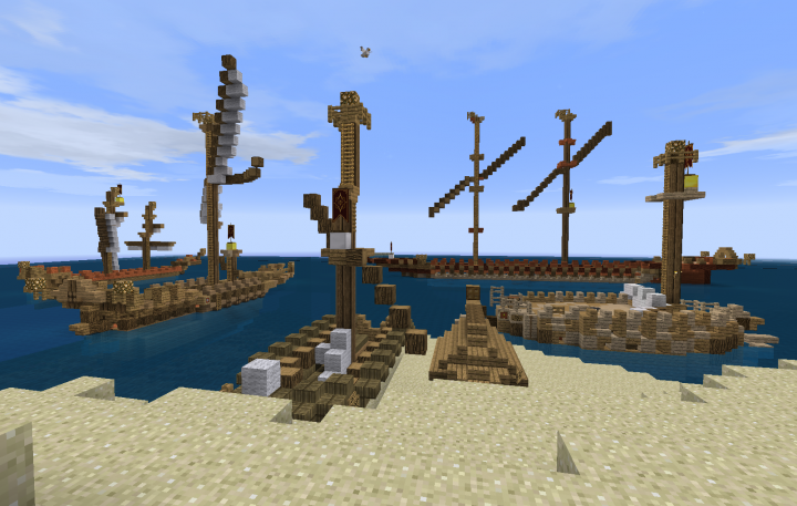 Rhudel Fleet Minecraft Map