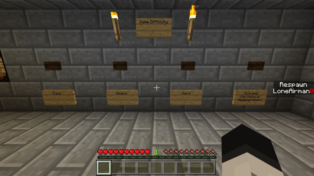 Infinite Night Minecraft Map