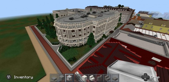 Louisiana Supreme Court clerks office and Legal library Minecraft Map