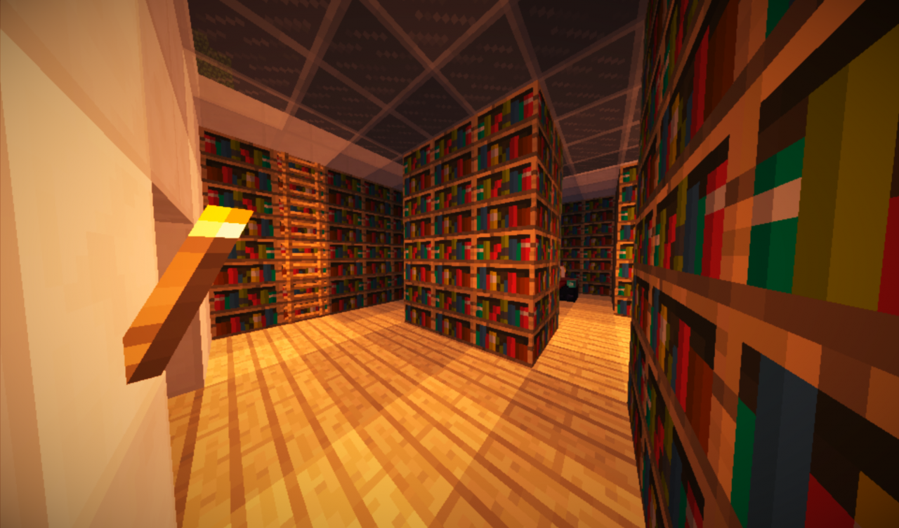 Library Minecraft Map
