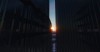 Sunset on the crystal court