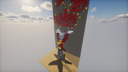 Mr (Ant) Tenna from Deltarune (includes schematic) Minecraft Map & Project