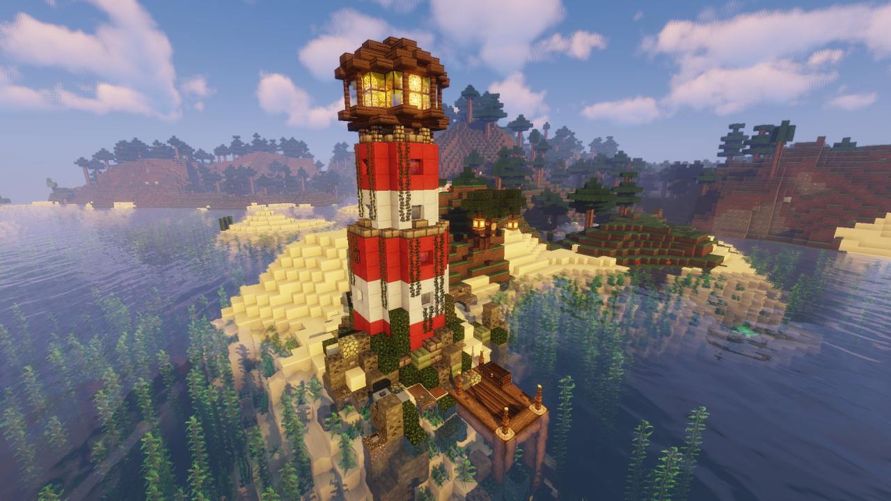 Small Lighthouse Build Minecraft Map