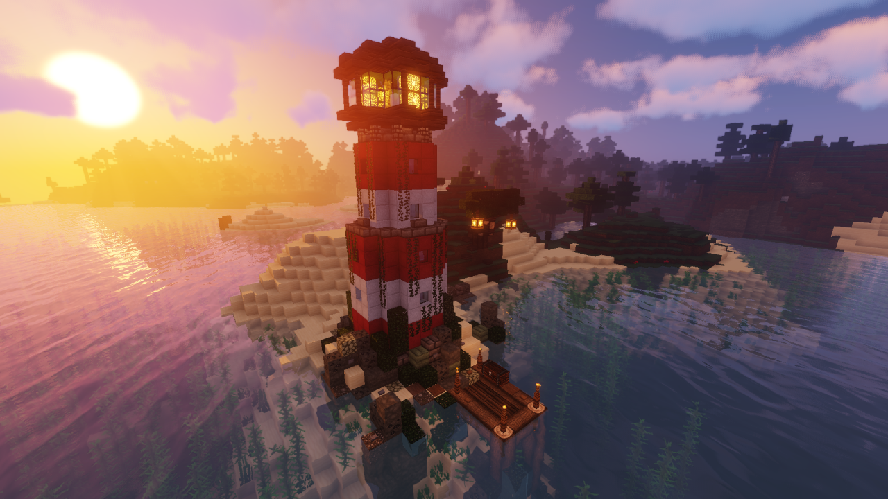 Small Lighthouse Build Minecraft Map