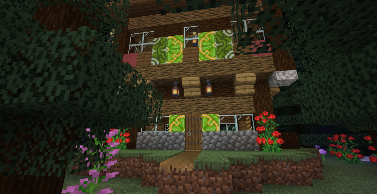 Spring Forest Cabin Minecraft Map