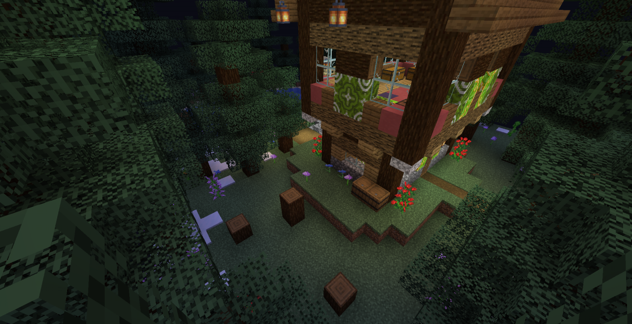 Spring Forest Cabin Minecraft Map