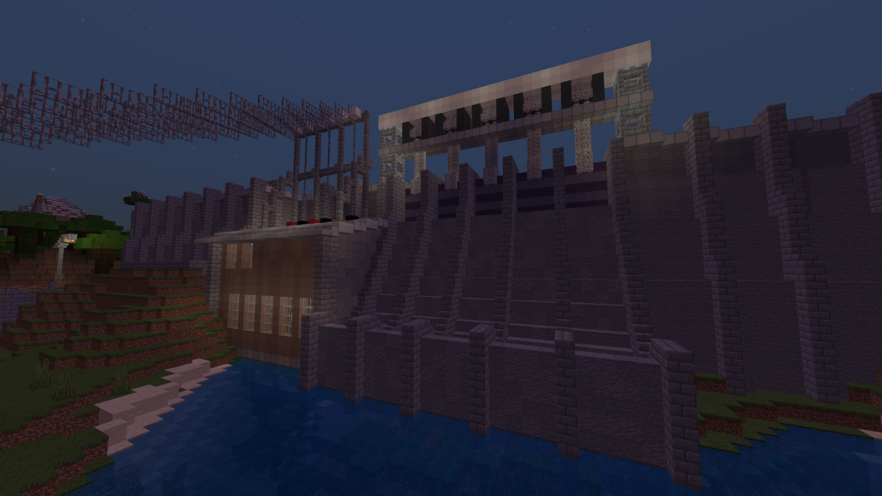 HydroElectric Power Plant Minecraft Map