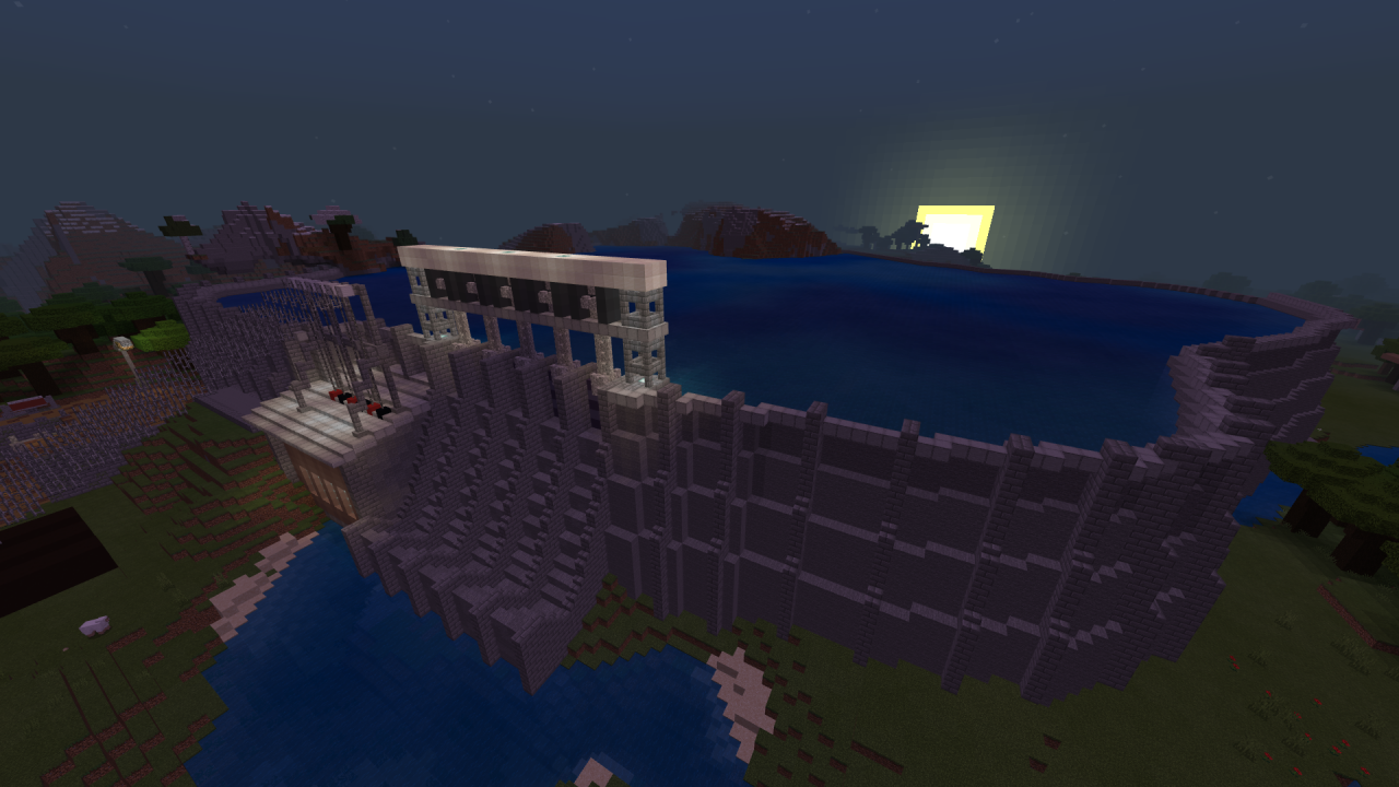HydroElectric Power Plant Minecraft Map