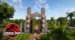 Jurassic Park - Cocos Island Minecraft Map & Project