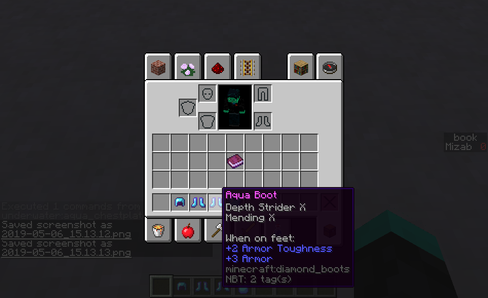 Overpowered Diving Armor (v1.1) Minecraft Data Pack