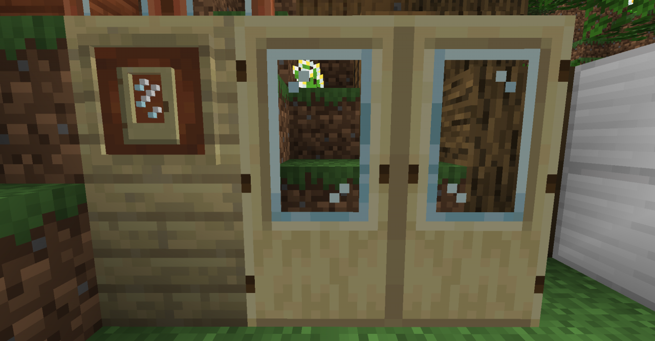 Glass Doors Minecraft Texture Pack
