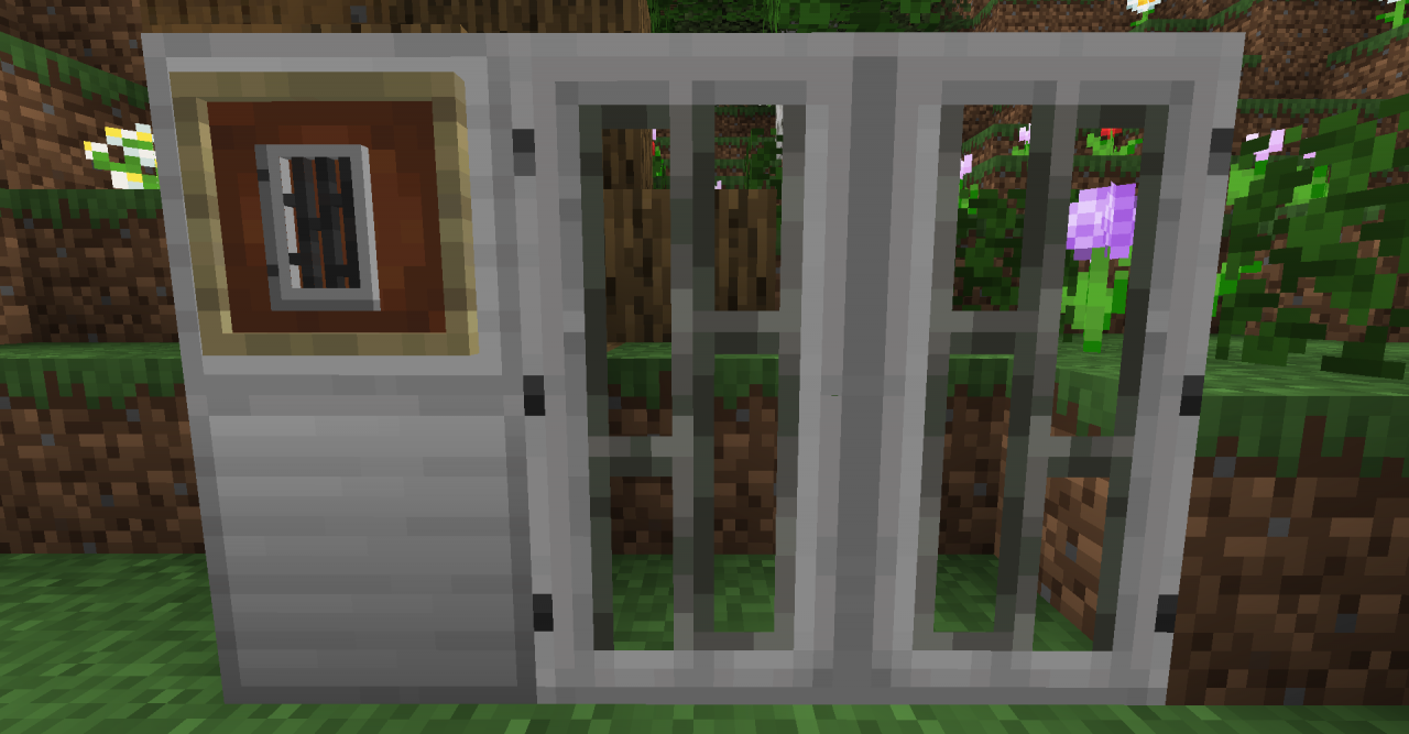 Glass Doors Minecraft Texture Pack