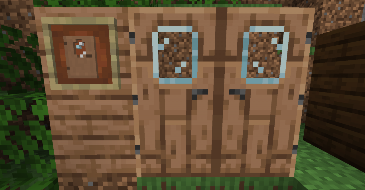 Glass Doors Minecraft Texture Pack