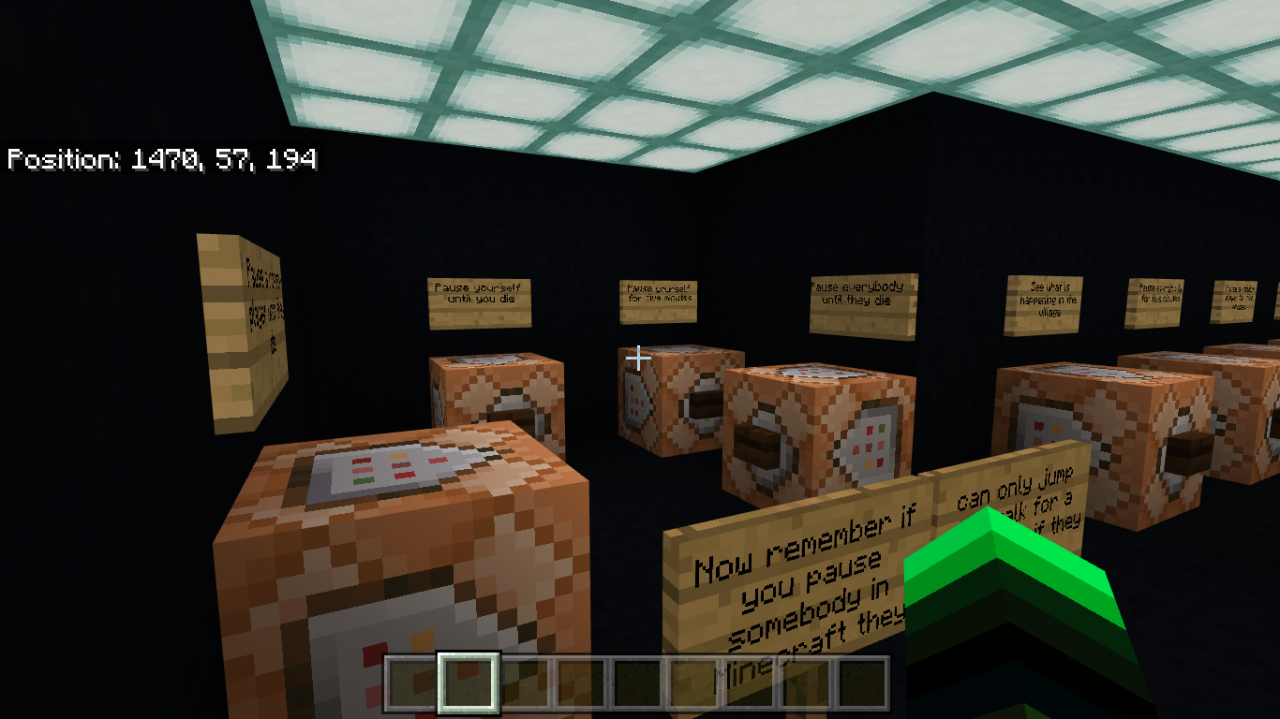 Pause! Minecraft Project