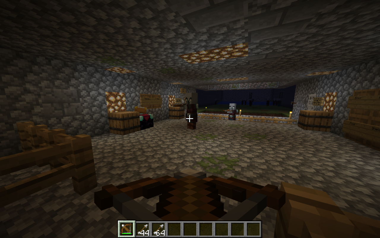 Crossbow Survival Pillager Edition Minecraft Map