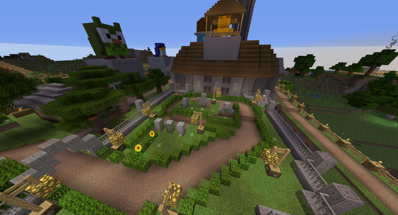 Server Spawn Temple Minecraft Map