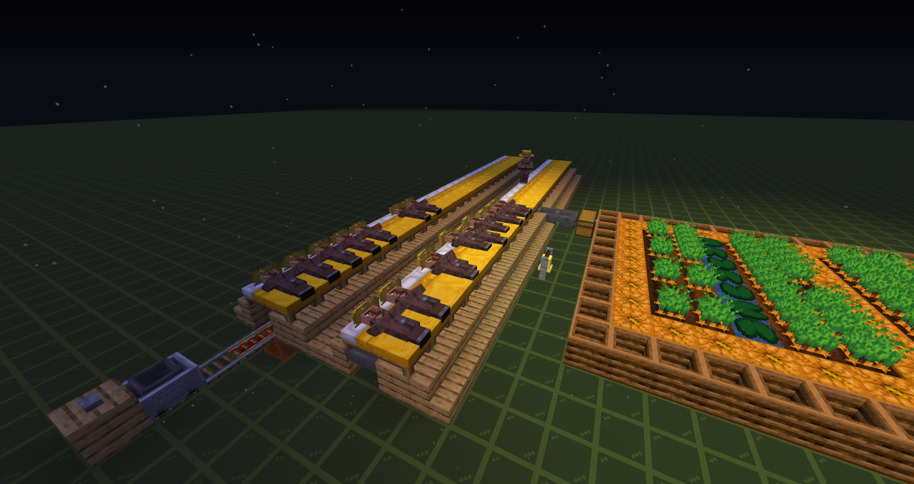 Villager Hopper Pickpocket sleeping villagers! Minecraft Data Pack