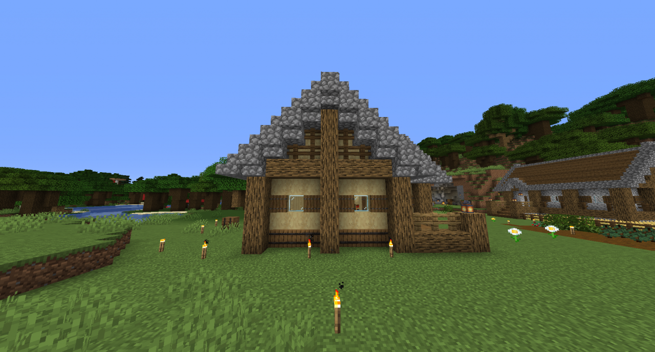 Enchantment table house Minecraft Map