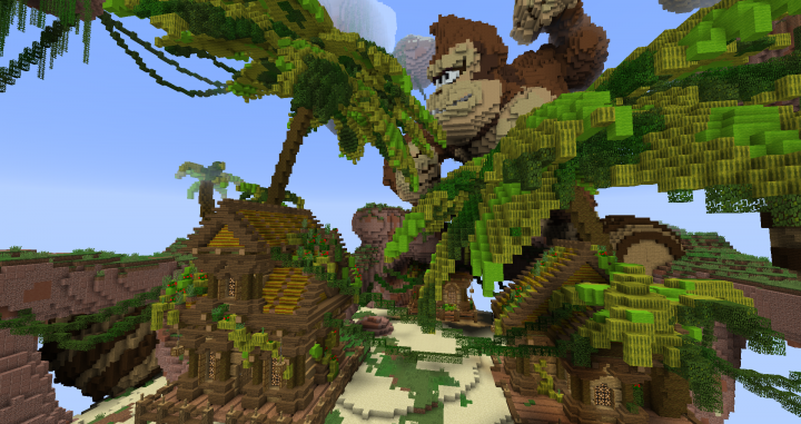 King Kong Island | PvP arena Minecraft Project
