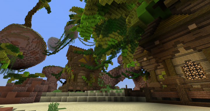 King Kong Island | PvP arena Minecraft Project