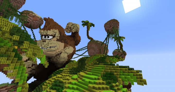 King Kong Island | PvP arena Minecraft Project