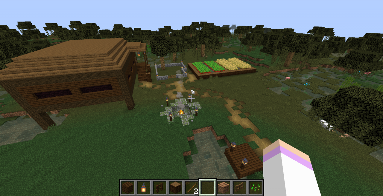 Swamp Base Minecraft Map